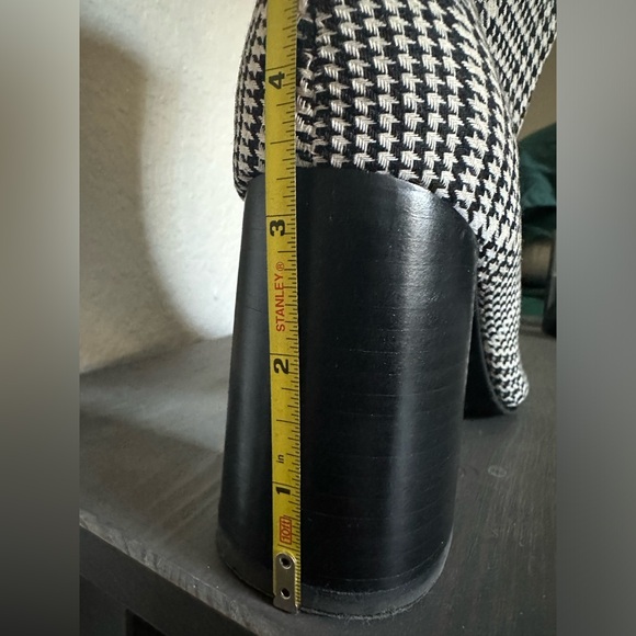 Jeffrey Campbell Houndstooth Plaid Booties - Picture 8 of 9